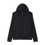 Vuori Ponto Full Zip Hoodie (Men) - Black Heather Apparel - Top - Sweatshirt - The Heel Shoe Fitters