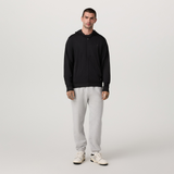 Vuori Ponto Full Zip Hoodie (Men) - Black Heather Apparel - Top - Sweatshirt - The Heel Shoe Fitters