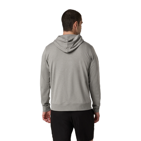 Vuori Ponto Full Zip Hoodie (Men) - Driftwood Heather Apparel - Top - Sweatshirt - The Heel Shoe Fitters