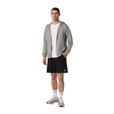 Vuori Ponto Full Zip Hoodie (Men) - Driftwood Heather Apparel - Top - Sweatshirt - The Heel Shoe Fitters