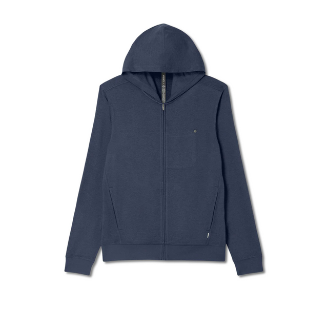 Vuori Ponto Full Zip Hoodie (Men) Apparel - Top - Sweatshirt - The Heel Shoe Fitters