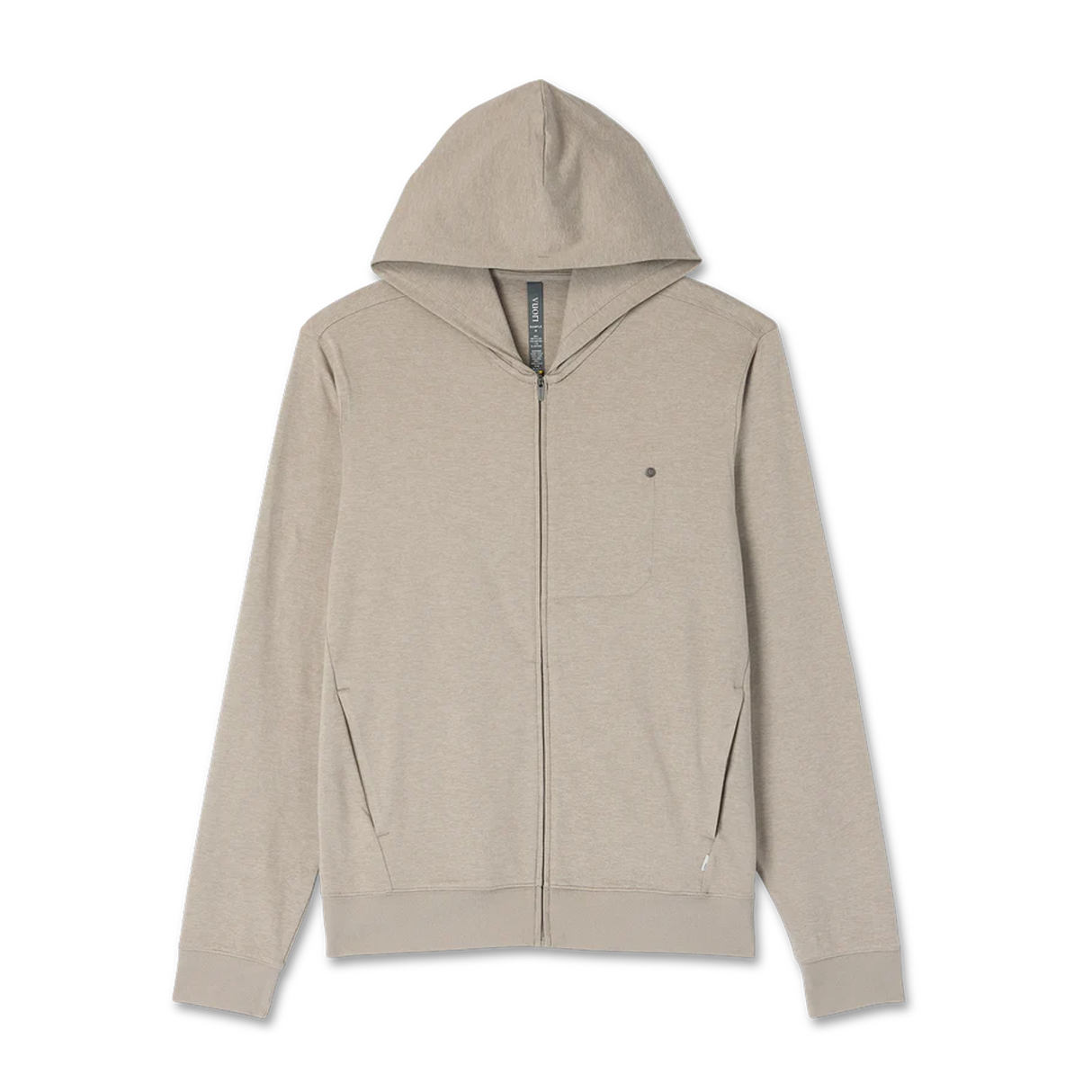 Vuori Ponto Full Zip Hoodie (Men) Apparel - Top - Sweatshirt - The Heel Shoe Fitters