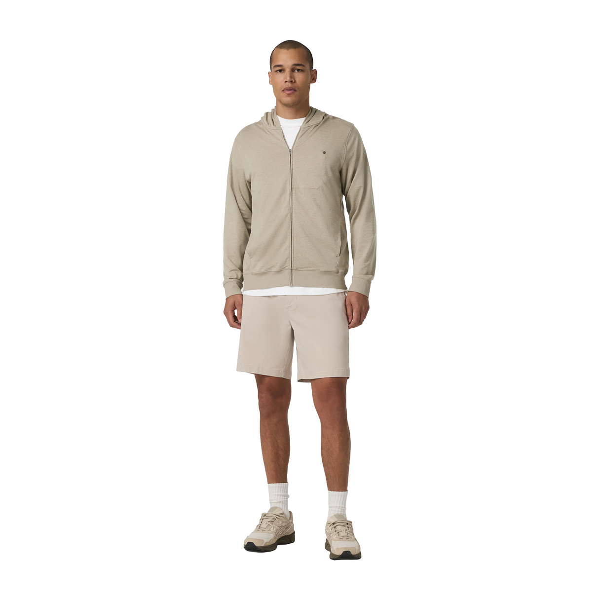 Vuori Ponto Full Zip Hoodie (Men) Apparel - Top - Sweatshirt - The Heel Shoe Fitters