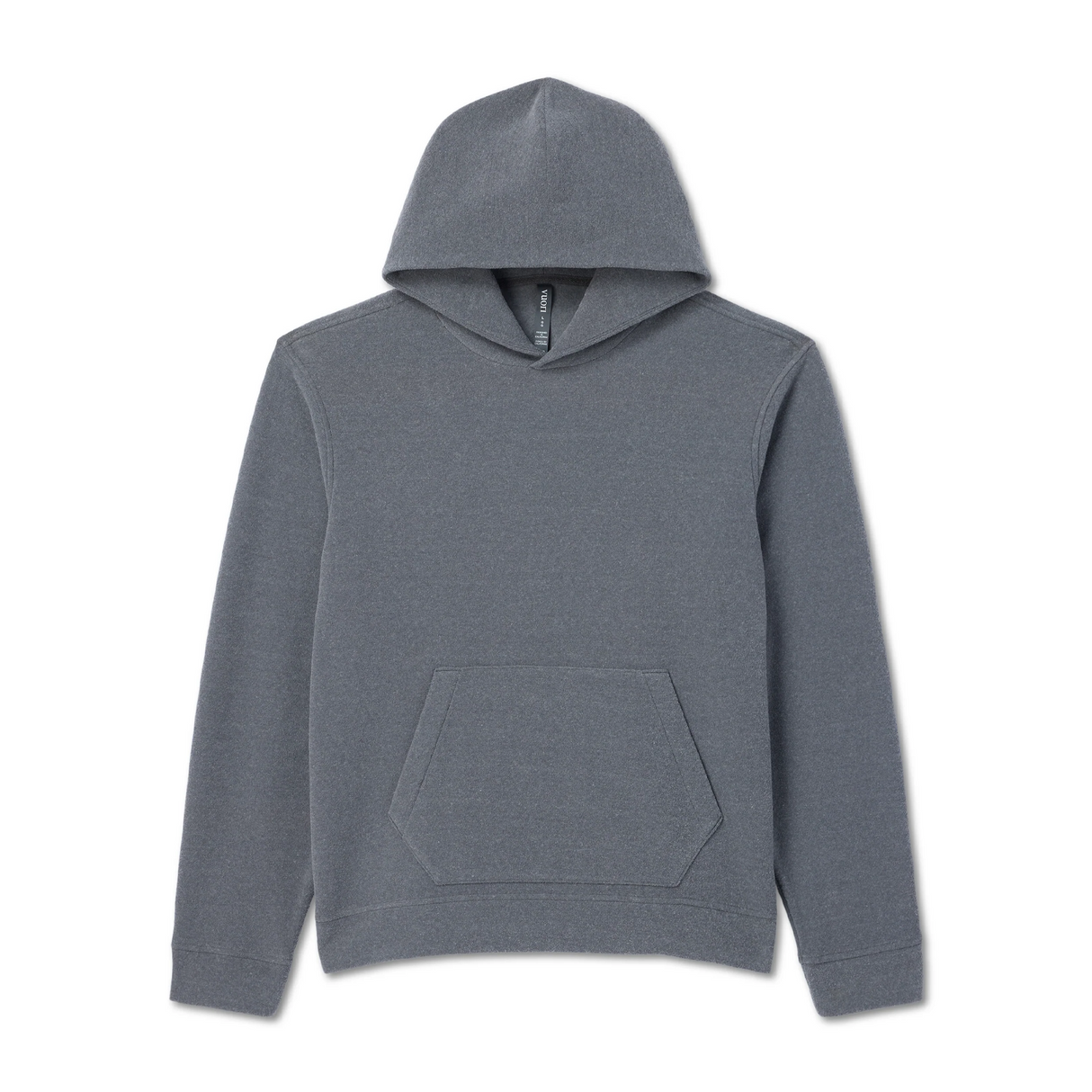 Vuori Beach Fleece Pullover Hoodie (Men) - Dark Pewter Heather