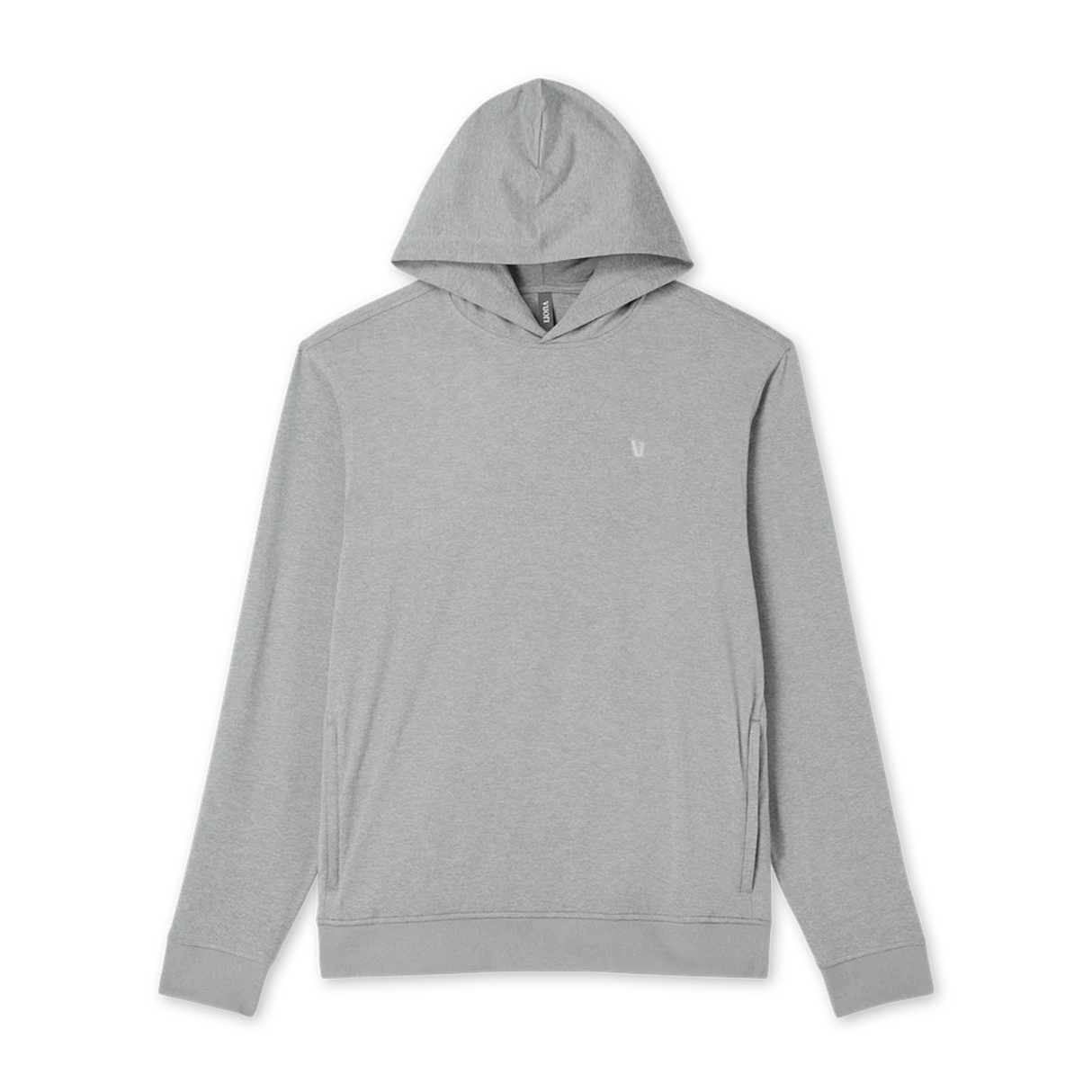 Vuori Ponto Pullover Hoodie (Men) - Grey Heather Apparel - Top - Sweatshirt - The Heel Shoe Fitters