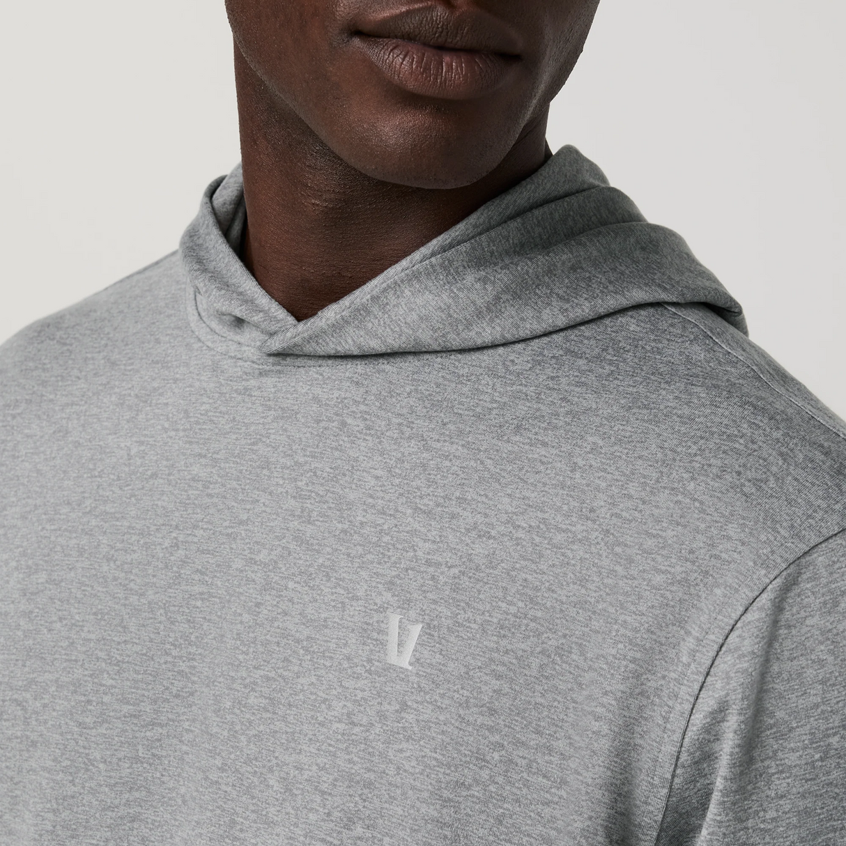 Vuori Ponto Pullover Hoodie (Men) - Grey Heather Apparel - Top - Sweatshirt - The Heel Shoe Fitters
