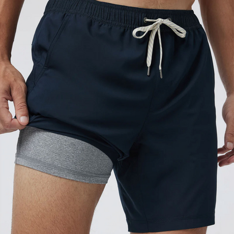 Vuori Kore 7" Lined Short (Men) - Ink Apparel - Bottom - Short - The Heel Shoe Fitters