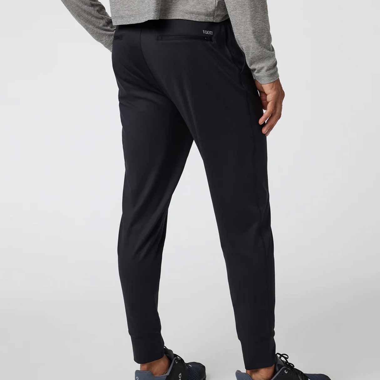 Vuori Sunday Performance Jogger 28" (Men) - Black Apparel - Bottom - Pant - The Heel Shoe Fitters