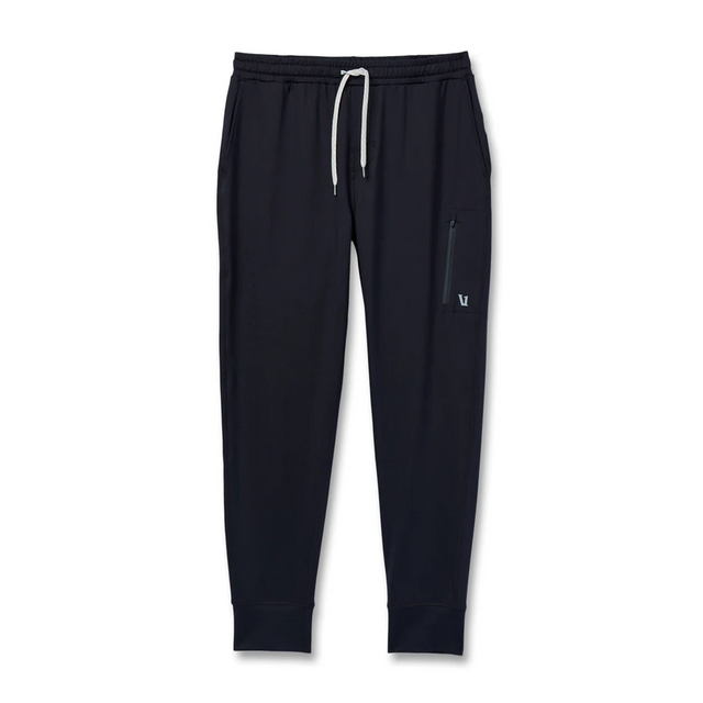 Vuori Sunday Performance Jogger 28" (Men) - Black Apparel - Bottom - Pant - The Heel Shoe Fitters