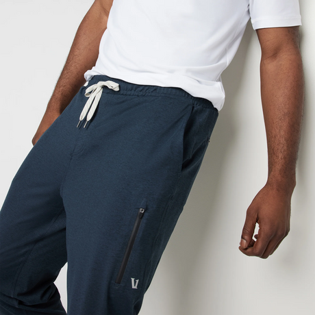 Vuori Sunday Performance 28" Jogger (Men) - Ink Heather Apparel - Bottom - Pant - The Heel Shoe Fitters