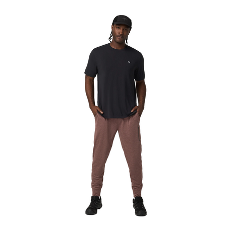 Vuori Sunday Performance 28" Jogger (Men) - Sable Heather Apparel - Bottom - Pant - The Heel Shoe Fitters