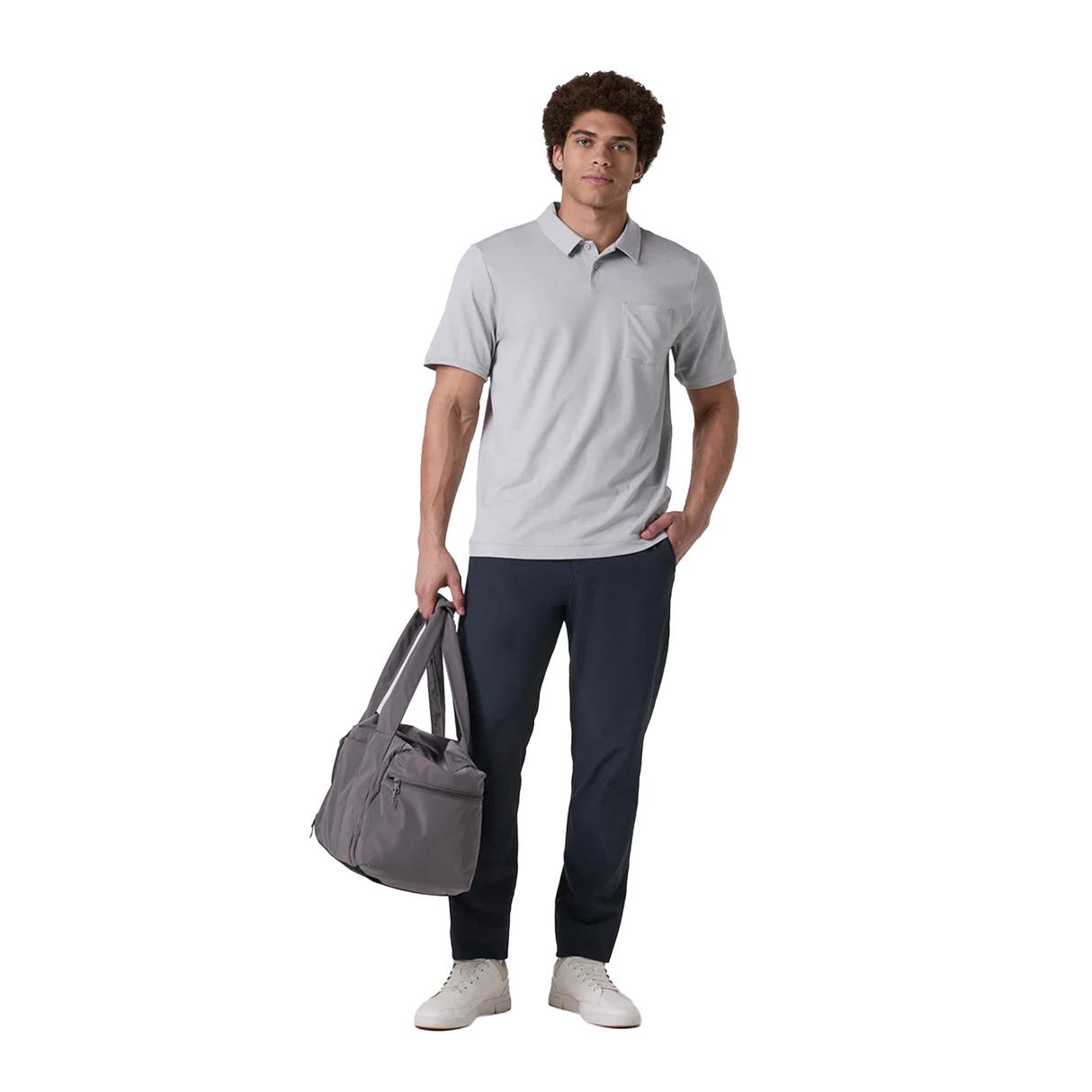 Vuori Aim Athletic Slim Fit 32" Pant (Men) - Navy