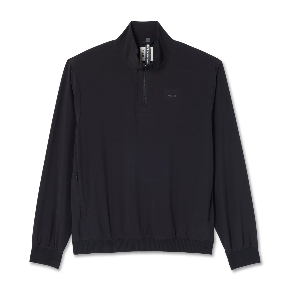 Vuori Venture 1/4 Zip (Men) - Black