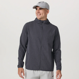 Vuori Outdoor Trainer Shell Jacket (Men) - Moonlight Linen Texture Apparel - Jacket - Lightweight - The Heel Shoe Fitters