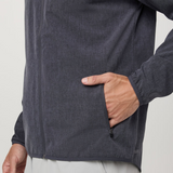 Vuori Outdoor Trainer Shell Jacket (Men) - Moonlight Linen Texture Apparel - Jacket - Lightweight - The Heel Shoe Fitters