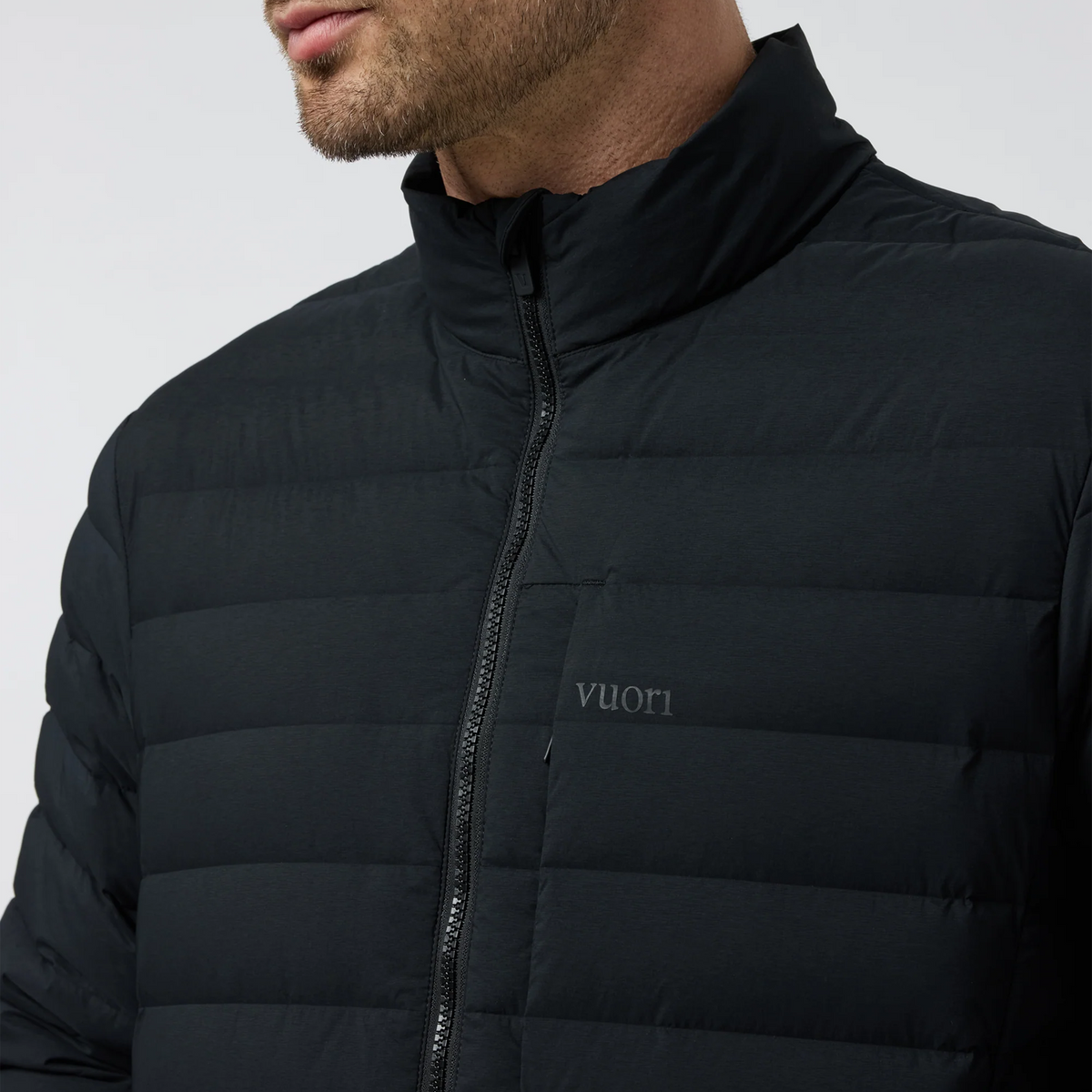 Vuori Steadfast Insulated FZ Jacket (Men) - Black
