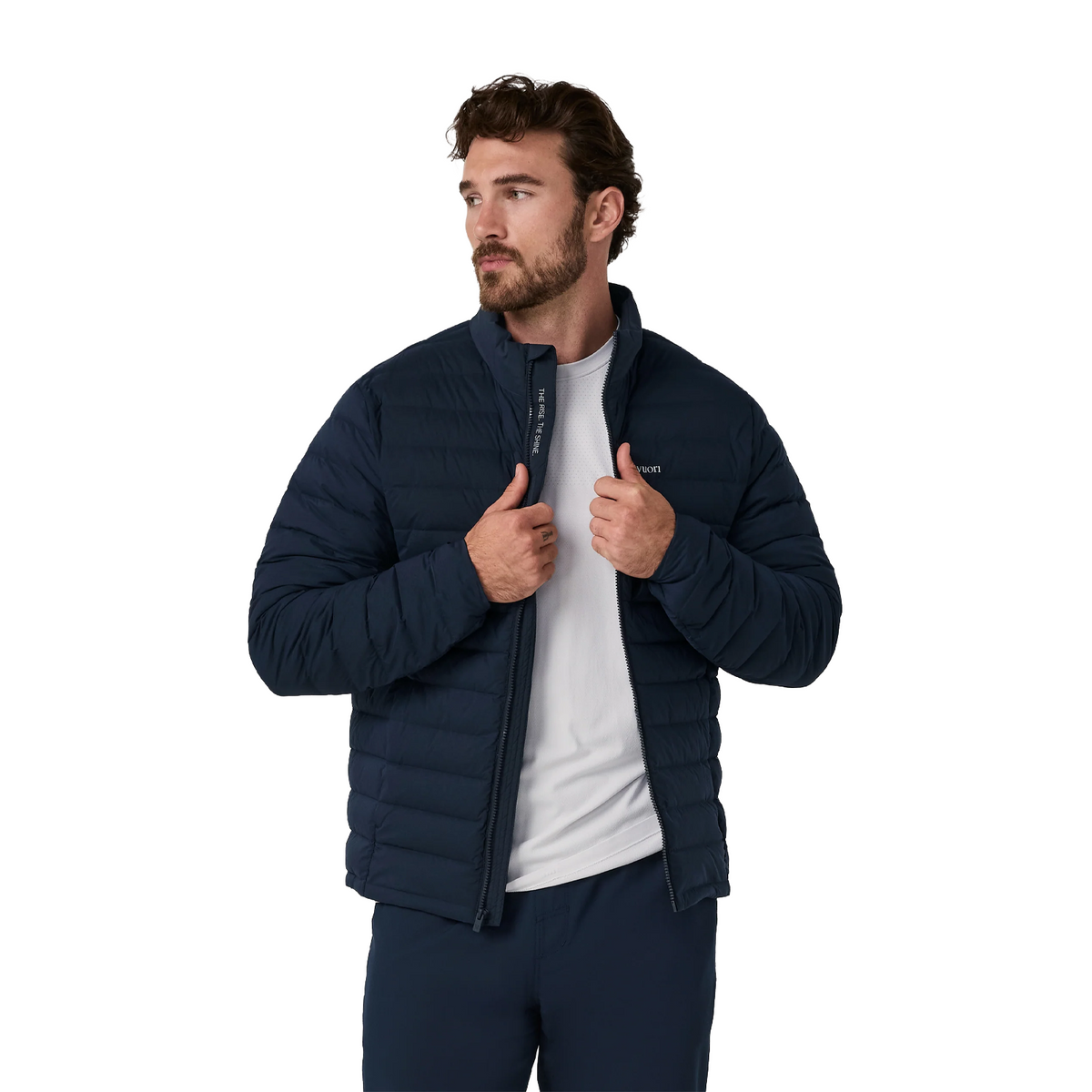 Vuori Steadfast Insulated FZ Jacket (Men) - Ink