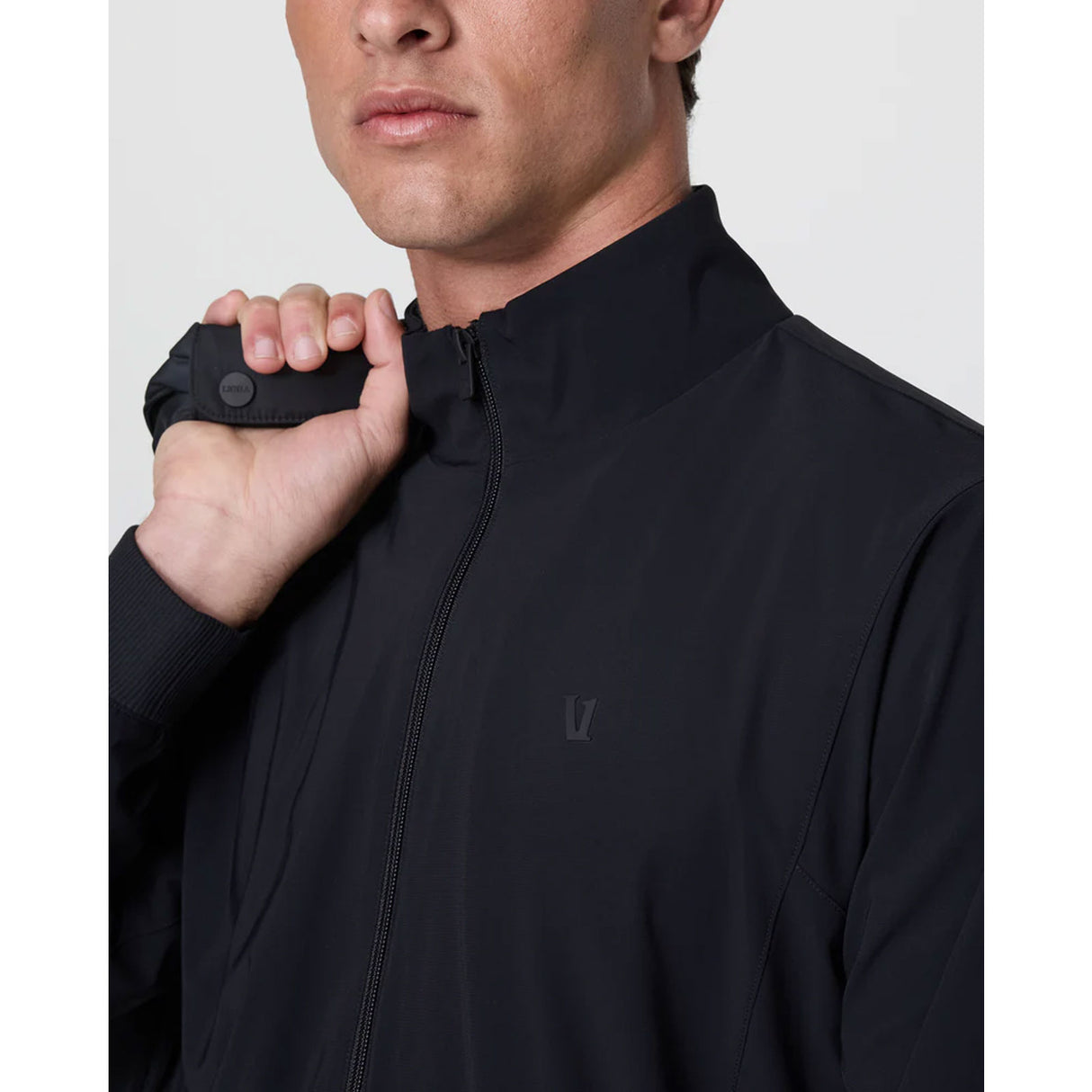 Vuori Fleet Jacket (Men) - Black Apparel - Jacket - Lightweight - The Heel Shoe Fitters