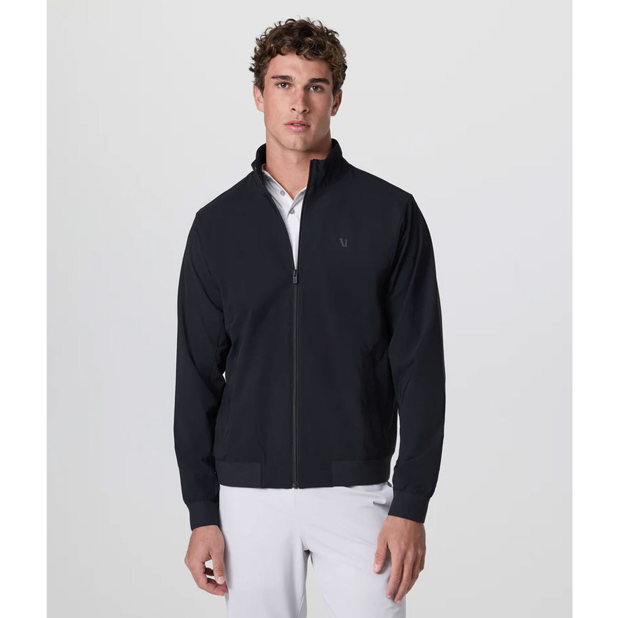 Vuori Fleet Jacket (Men) - Black Apparel - Jacket - Lightweight - The Heel Shoe Fitters