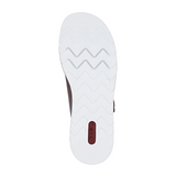Rieker Regina 55 Slide Sandal (Women) - Brown Sandal - Slide - The Heel Shoe Fitters