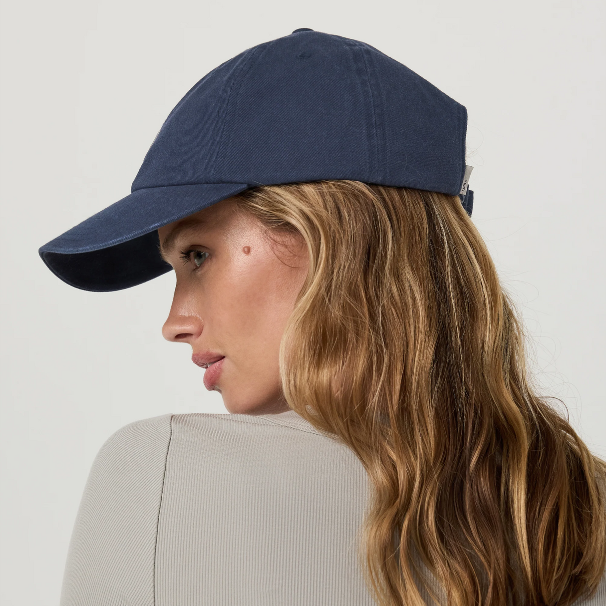Vuori Dad Hat (Unisex) - Navy
