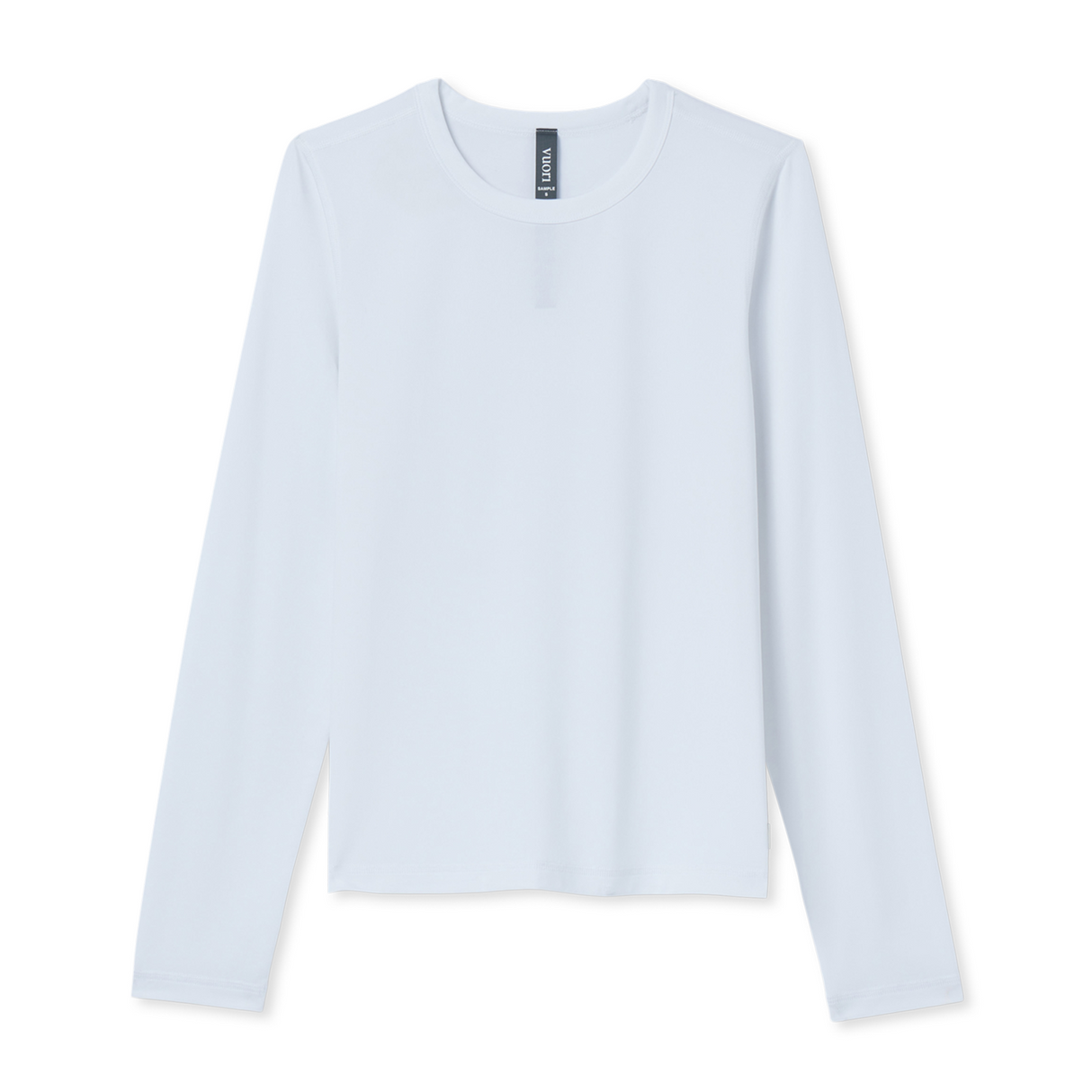 Vuori Lux Long Sleeve Crew Tee (Women) - White Apparel - Top - Long Sleeve - The Heel Shoe Fitters