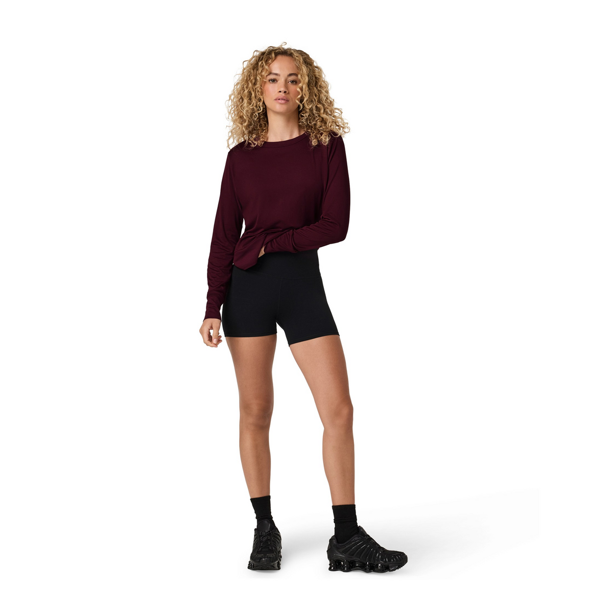 Vuori Daydream Crew (Women) - Cherry Noir