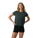 Vuori Energy Classic Tee (Women) - Hemlock Heather