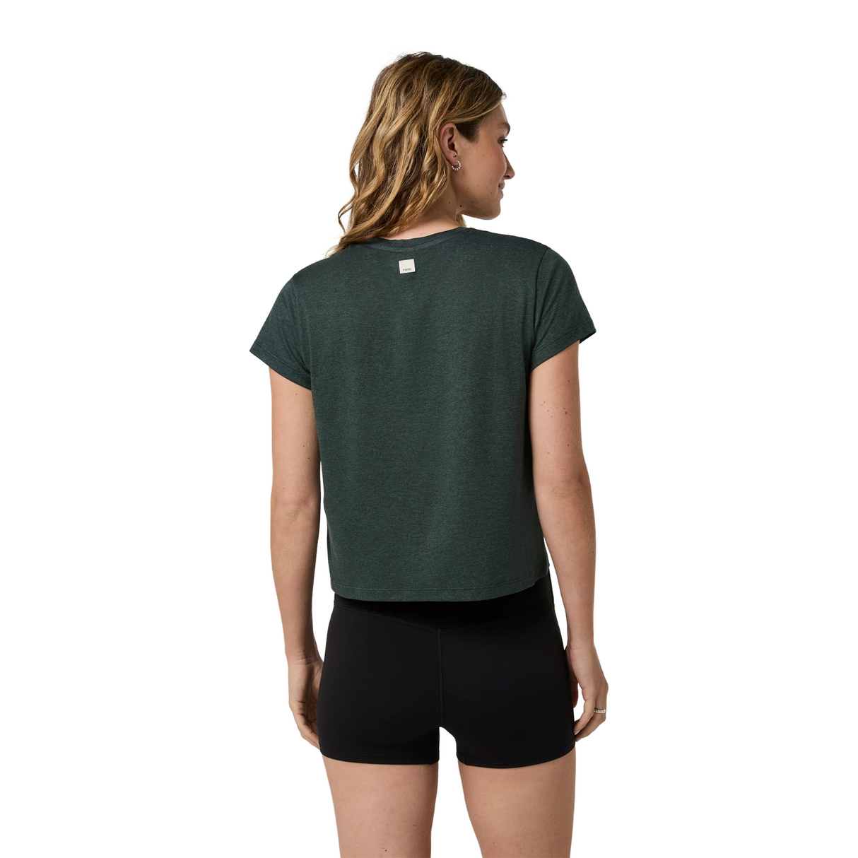Vuori Energy Classic Tee (Women) - Hemlock Heather