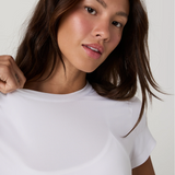 Vuori Energy Classic Tee (Women) - White