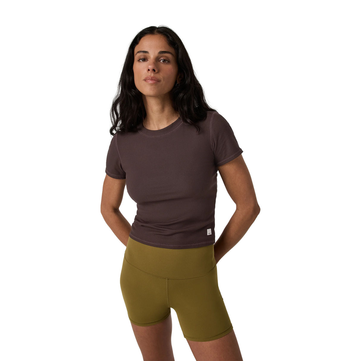 Vuori Pose Fitted Tee (Women) Apparel - Top - Short Sleeve - The Heel Shoe Fitters