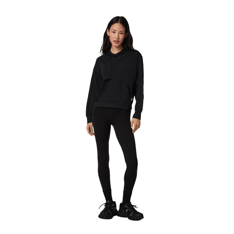 Vuori Halo Modern Pullover Hoodie (Women) - Black Heather Apparel - Top - Sweatshirt - The Heel Shoe Fitters