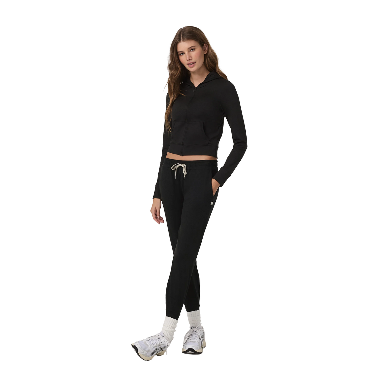 Vuori Performance Jogger (Women) - Black Heather Apparel - Bottom - Pant - The Heel Shoe Fitters