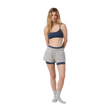 Vuori Halo Short (Women) - Pale Grey Heather
