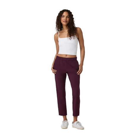 Vuori Miles Ankle Pant (Women) - Cerise Apparel - Bottom - Pant - The Heel Shoe Fitters