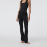 Vuori AllTheFeels Slim Flare Pant (Women) - Black Apparel - Bottom - Pant - The Heel Shoe Fitters