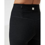 Vuori Clean Elevation Legging (Women) - Black Heather Apparel - Bottom - Pant - The Heel Shoe Fitters