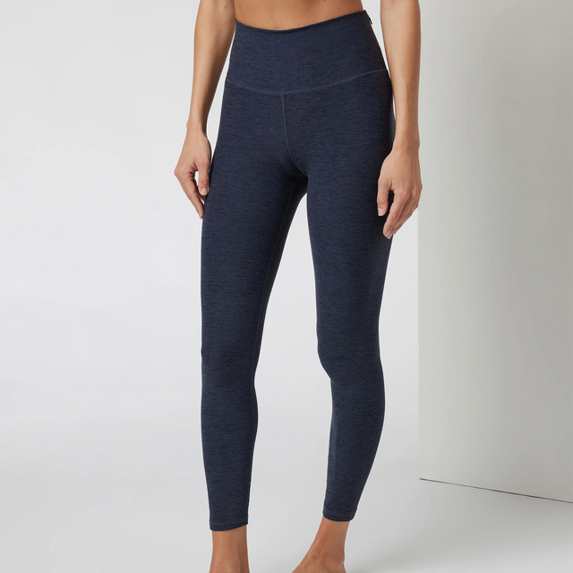 Vuori Clean Elevation Legging (Women) - Midnight Heather Apparel - Bottom - Pant - The Heel Shoe Fitters