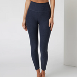 Vuori Clean Elevation Legging (Women) - Midnight Heather Apparel - Bottom - Pant - The Heel Shoe Fitters