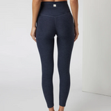 Vuori Clean Elevation Legging (Women) - Midnight Heather Apparel - Bottom - Pant - The Heel Shoe Fitters