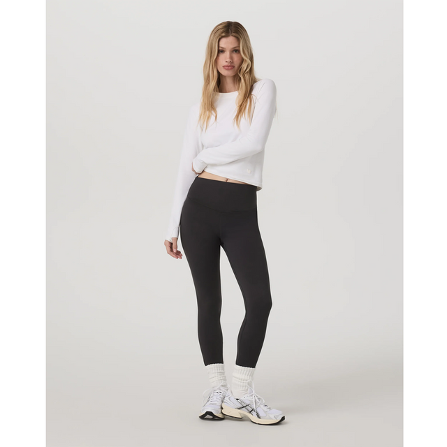Vuori Chilled Out Legging (Women) - Washed Black Apparel - Bottom - Pant - The Heel Shoe Fitters