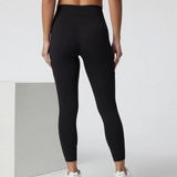 Vuori Daily Pocket Legging (Women) - Black Apparel - Bottom - Pant - The Heel Shoe Fitters