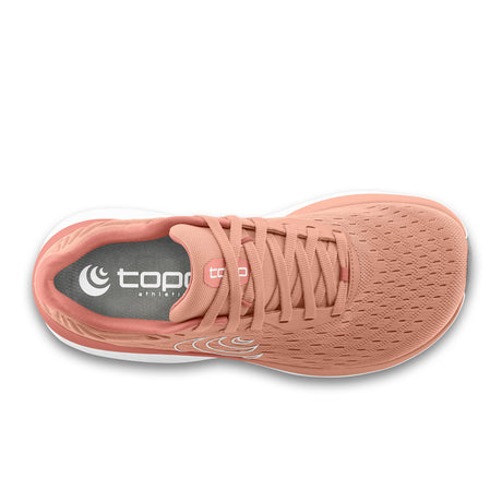 Topo Atmos Running Shoe (Women) - Dusty Rose/White Athletic - Running - The Heel Shoe Fitters