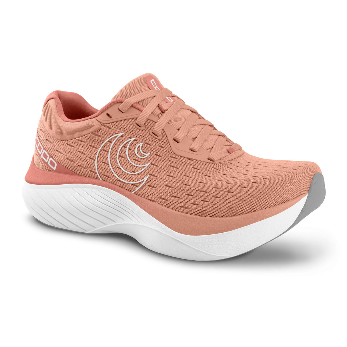 Topo Atmos Running Shoe (Women) - Dusty Rose/White Athletic - Running - The Heel Shoe Fitters