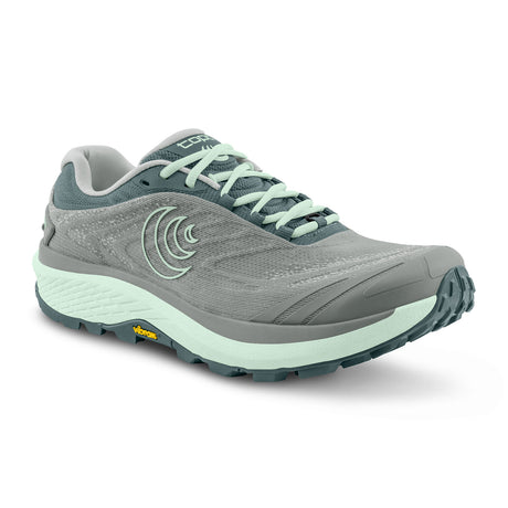 Topo Pursuit 2 Running Shoe (Women) - Grey/Mint Athletic - Running - The Heel Shoe Fitters