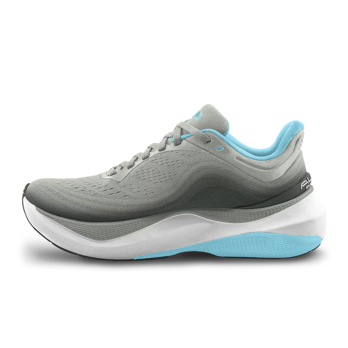 Topo Aura Running Shoe (Women) - Grey/Blue Athletic - Running - Stability - The Heel Shoe Fitters