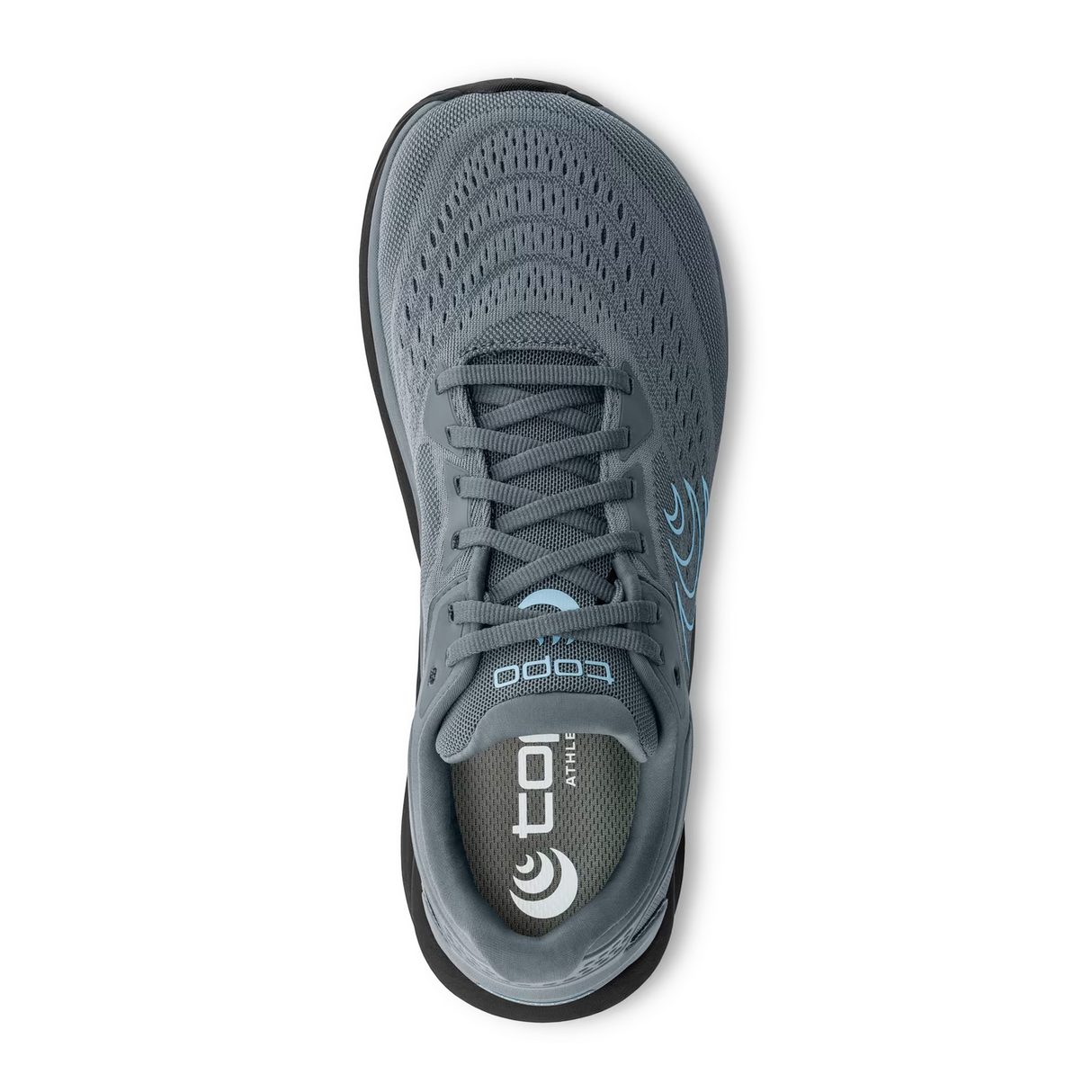 Topo Phantom 4 Waterproof Running Shoe (Women) - Grey/Blue Athletic - Running - Neutral - The Heel Shoe Fitters