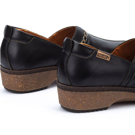 Pikolinos Granada W0W-3627 Slip On (Women) - Black Dress-Casual - Clogs & Mules - The Heel Shoe Fitters
