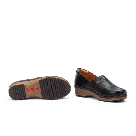 Pikolinos Granada W0W-3627 Slip On (Women) - Black Dress-Casual - Clogs & Mules - The Heel Shoe Fitters