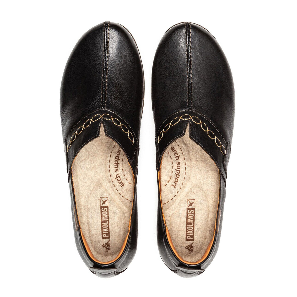 Pikolinos Granada W0W-3627 Slip On (Women) - Black Dress-Casual - Clogs & Mules - The Heel Shoe Fitters